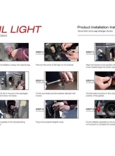 American Modified Tunnel Tail Lights w/Smoked Lens Jeep Wrangler JK | JKU 2017-2018                                     - AMJPAC03312 - Image 11