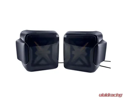 American Modified Arrow Tail Lights w/Smoked Lens Jeep Wrangler JK 2017-2018 - AMJPAC03313