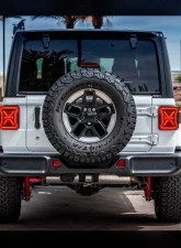 American Modified Arrow Tail Lights w/Smoked Lens Jeep Wrangler JK 2017-2018                                     - AMJPAC03313 - Image 5