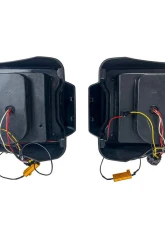American Modified Tunnel Tail Lights w/Red Lens Jeep Wrangler JK | JKU 2007-2018                                     - AMJPAC03314 - Image 7