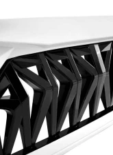 American Modified Shark Grille White/Black Jeep Wrangler JL | Gladiator JT w/o TrailCam 2018-2024                                     - AMJPCA00105 - Image 4