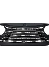 American Modified Tomahawke Grille Matte Black Jeep Wrangler JL | Gladiator JT w/o TrailCam 2018-2024                                     - AMJPCA00120 - Image 2