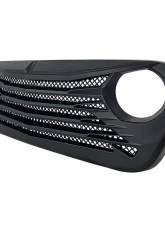 American Modified Tomahawke Grille Matte Black Jeep Wrangler JL | Gladiator JT w/o TrailCam 2018-2024                                     - AMJPCA00120 - Image 3