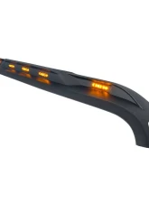 American Modified Front Hood Protector Stone Guard w/Amber LED Lights Jeep Wrangler JL | Gladiator JT 2018-2024                                     - AMJPCA00204 - Image 5
