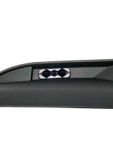 American Modified Front Hood Protector Stone Guard w/Amber LED Lights Jeep Wrangler JL | Gladiator JT 2018-2024                                     - AMJPCA00204 - Image 6