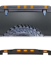 American Modified Rear Roof Spoiler w/Amber LED Lights Jeep Rangler JL 2018-2024                                     - AMJPCA00303 - Image 10