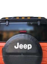 American Modified Rear Roof Spoiler w/Amber LED Lights Jeep Rangler JL 2018-2024                                     - AMJPCA00303 - Image 10