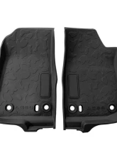 American Modified All-Weather Front and Rear Floor Mats Black Jeep Wrangler JL | Gladiator JT 2018-2022                                     - AMJPCA03101 - Image 2