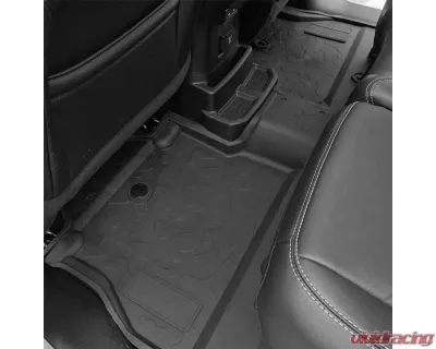 American Modified All-Weather Front and Rear Floor Mats Black Jeep Wrangler JL | Gladiator JT 2018-2022 - AMJPCA03101