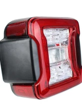 American Modified LED Tail Lights w/Clear Lens Jeep Wrangler JL 2018-2024                                     - AMJPCA03302 - Image 4