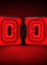 American Modified Tunnel Tail Lights w/Smoked Lens Jeep Wrangler JL 2018-2024                                     - AMJPCA03303 - Image 7