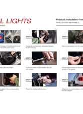 American Modified Tunnel Tail Lights w/Smoked Lens Jeep Wrangler JL 2018-2024                                     - AMJPCA03303 - Image 11