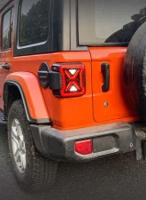 American Modified Arrow Tail Lights w/Smoked Lens Jeep Wrangler JL 2018-2024                                     - AMJPCA03304 - Image 5