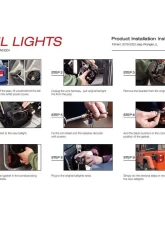 American Modified Arrow Tail Lights w/Smoked Lens Jeep Wrangler JL 2018-2024                                     - AMJPCA03304 - Image 7