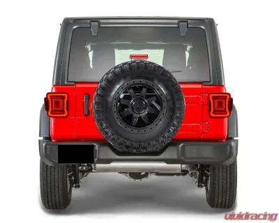 American Modified Tunnel Tail Lights w/Red Lens Jeep Wrangler JL 2018-2024 - AMJPCA03305