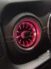 American Modified Turbo Air AC Vent With Ambient Light Jeep Wrangler JL/JT | Gladiator 2018-2024                                     - AMJPCB00502 - Image 5