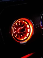 American Modified Turbo Air AC Vent With Ambient Light Jeep Wrangler JL/JT | Gladiator 2018-2024                                     - AMJPCB00502 - Image 8