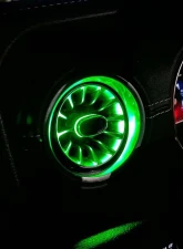 American Modified Turbo Air AC Vent With Ambient Light Jeep Wrangler JL/JT | Gladiator 2018-2024                                     - AMJPCB00502 - Image 9
