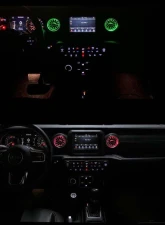 American Modified Turbo Air AC Vent With Ambient Light Jeep Wrangler JL/JT | Gladiator 2018-2024                                     - AMJPCB00502 - Image 15