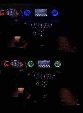 American Modified Turbo Air AC Vent With Ambient Light Jeep Wrangler JL/JT | Gladiator 2018-2024                                     - AMJPCB00502 - Image 17