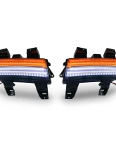 American Modified Sequential Turn Signals - Smoked Jeep Wrangler JL | Gladiator JT 2018-2024                                     - AMJPCC00601 - Image 2