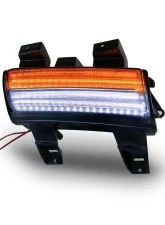 American Modified Sequential Turn Signals - Smoked Jeep Wrangler JL | Gladiator JT 2018-2024                                     - AMJPCC00601 - Image 3