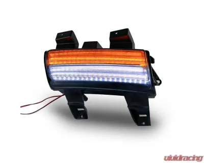 American Modified Sequential Turn Signals - Smoked Jeep Wrangler JL | Gladiator JT 2018-2024 - AMJPCC00601