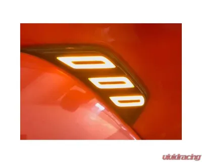 American Modified Front Fender Side Marker Lights With Sequenal Turn Signal - AMJPCC00803