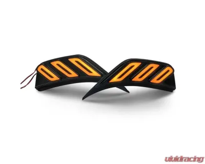 American Modified Front Fender Side Marker Lights With Sequenal Turn Signal - AMJPCC00803