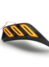 American Modified Front Fender Side Marker Lights With Sequenal Turn Signal                                     - AMJPCC00803 - Image 3