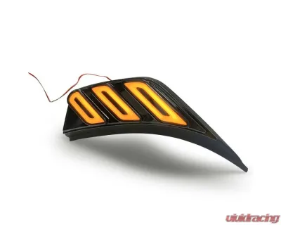 American Modified Front Fender Side Marker Lights With Sequenal Turn Signal - AMJPCC00803