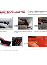 American Modified Front Fender Side Marker Lights With Sequenal Turn Signal                                     - AMJPCC00803 - Image 7
