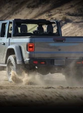 American Modified Smoked Black LED Tail Lights Jeep Gladiator JT 2019-2024                                     - AMJPEC00201 - Image 7