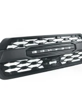 American Modified Mesh Grille With LED Off-Road Lights Matte Black Toyota Tacoma 2016-2022                                     - AMTYTAA00101 - Image 3