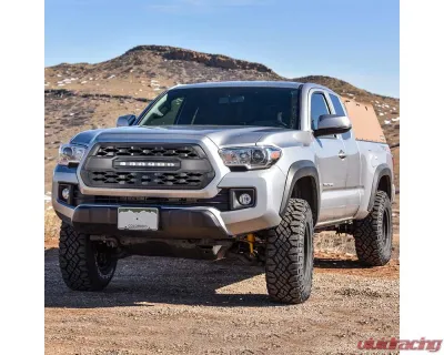 American Modified Mesh Grille With LED Off-Road Lights Matte Black Toyota Tacoma 2016-2022 - AMTYTAA00101