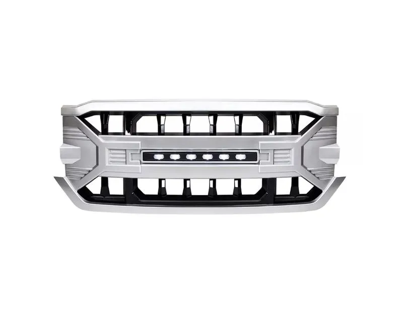 American Modified Armor Grille with Off-Road Lights Chevrolet Silverado 1500 | Silverado 1500 LD 2016-2019 - AMCHCA00120