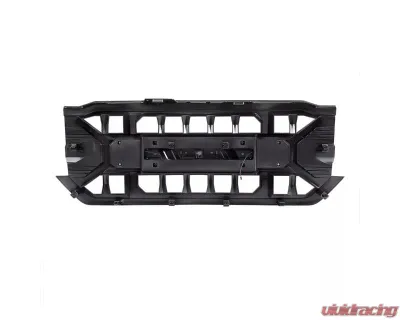 American Modified Armor Grille with Amber Lights & Emblem Base Chevrolet Silverado 1500 | Silverado 1500 LD 2016-2019 - AMCHCA00121