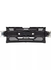 American Modified Armor Glossy Black and Chrome Grille with Off-Road Lights Chevrolet Silverado 1500 2019-2021                                     - AMCHCA00126 - Image 3