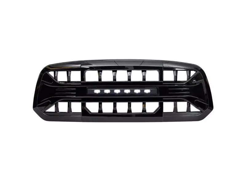 American Modified Armor Grille with Off-Road Lights Dodge Ram 1500 | Ram 1500 Classic 2013-2023 - AMDEBA00151