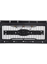 American Modified Raptor Style Mesh Grille with Amber Lights Ford F-250 | F-350 Super Duty 2011-2016 AMFMFA00127                                     - AMFMFA00127 - Image 2