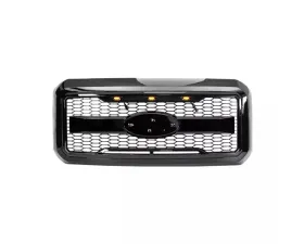 American Modified Raptor Style Mesh Grille with Amber Lights Ford F-250 | F-350 Super Duty 2011-2016 AMFMFA00127