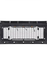 American Modified Raptor Style Mesh Grille with Amber Lights | DRL & Turn Signal Lights Ford F-250 | F-350 Super Duty 2011-2016                                     - AMFMFA00128 - Image 2