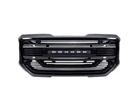 American Modified Armor Grille with Off-Road Lights GMC Sierra 1500 SLT | Base | SLE | Denali 2016-2018