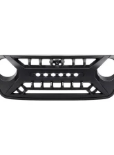 American Modified Armor Grille with LED Off-Road Lights - Matte Black Jeep Wrangler JL | Gladiator JT 2018-2025                                     - AMJPCA00124 - Image 2