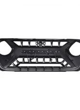 American Modified Armor Matte Black Grille with LED Off-Road Lights Jeep Wrangler JL | Gladiator JT 2018-2025                                     - AMJPCA00125 - Image 2