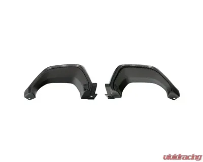 rmk Design Carbon Fiber Exhaust Finisher Gloss Finish Subaru WRX 2022+ - RMK-05-EC01S-02