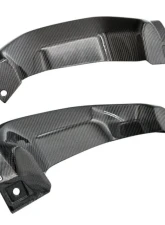 rmk Design Carbon Fiber Exhaust Finisher Gloss Finish Subaru WRX 2022+                                     - RMK-05-EC01S-02 - Image 4