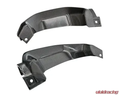 rmk Design Carbon Fiber Exhaust Finisher Gloss Finish Subaru WRX 2022+ - RMK-05-EC01S-02