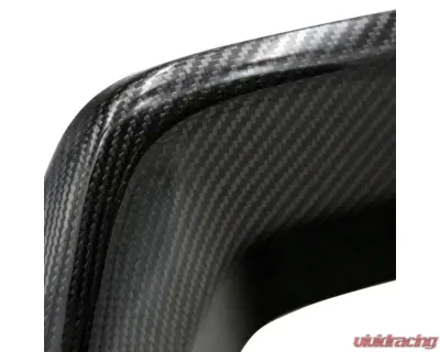 rmk Design Carbon Fiber Exhaust Finisher Gloss Finish Subaru WRX 2022+ - RMK-05-EC01S-02