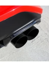 rmk Design Carbon Fiber Exhaust Finisher Gloss Finish Subaru WRX 2022+                                     - RMK-05-EC01S-02 - Image 7